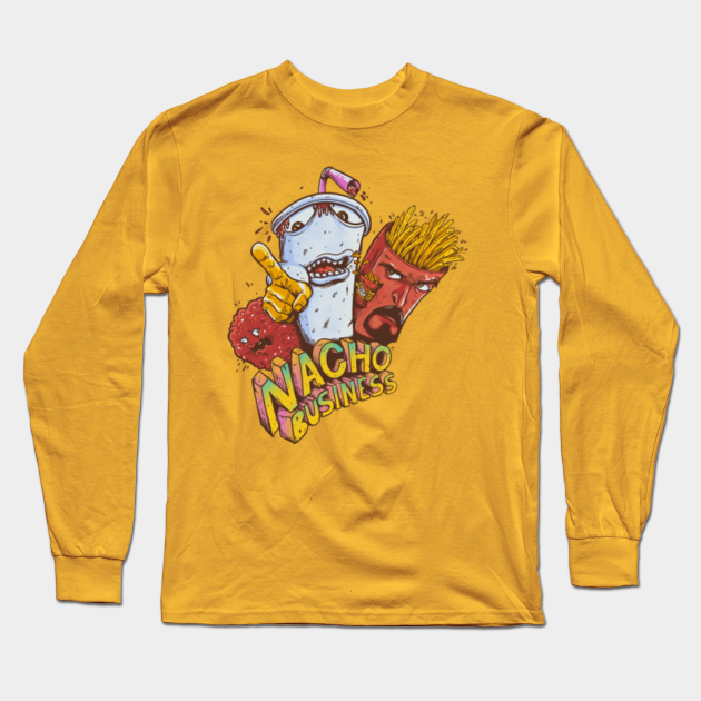 Nacho busines - Nerd - Long Sleeve T-Shirt