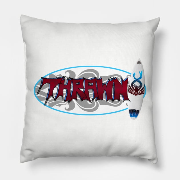 MERCH: SW Surfer!Thrawn Wave Chimaera Surfboard Ellipsis - V1 red Pillow by #StarWars SWAG 77 Style