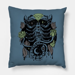 Mellow Cool Mystic Scorpio Zodiac Pillow