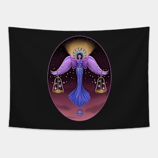 Libra Astrology Tapestry