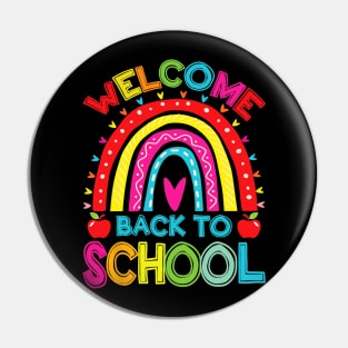 Back To School Teacher Students First Day Of School Pin