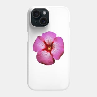 Pink Petunia Flower Graphic Art Print Phone Case