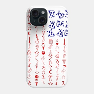 Stars and stripes tattoo Phone Case