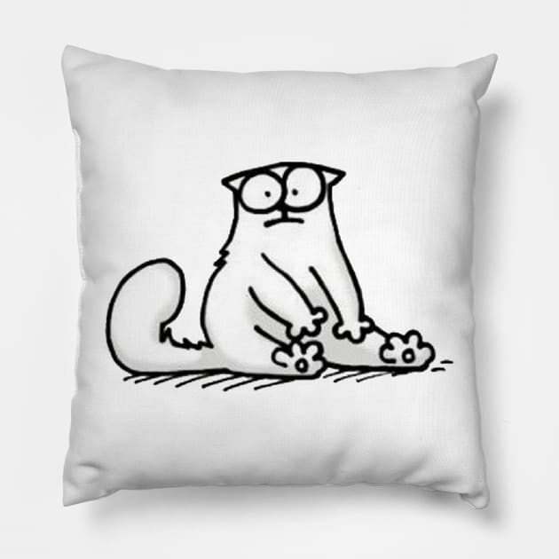 Simon's Cat Pillow by ProjectDogStudio