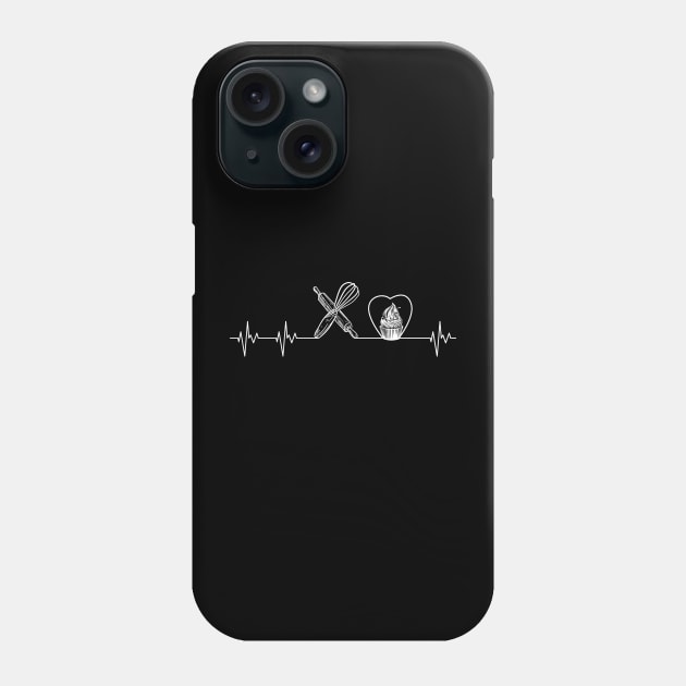 Baking heartbeat Phone Case by captainmood