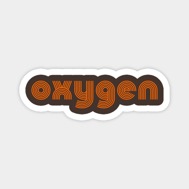 Oxygen Magnet by Geeky Science Nerd