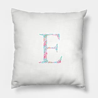 Epsilon Splash Greek Letter Pillow