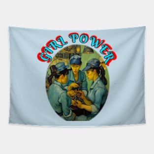 Girl Power Tapestry