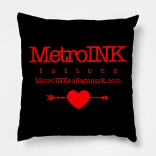 MetroINK logo Pillow