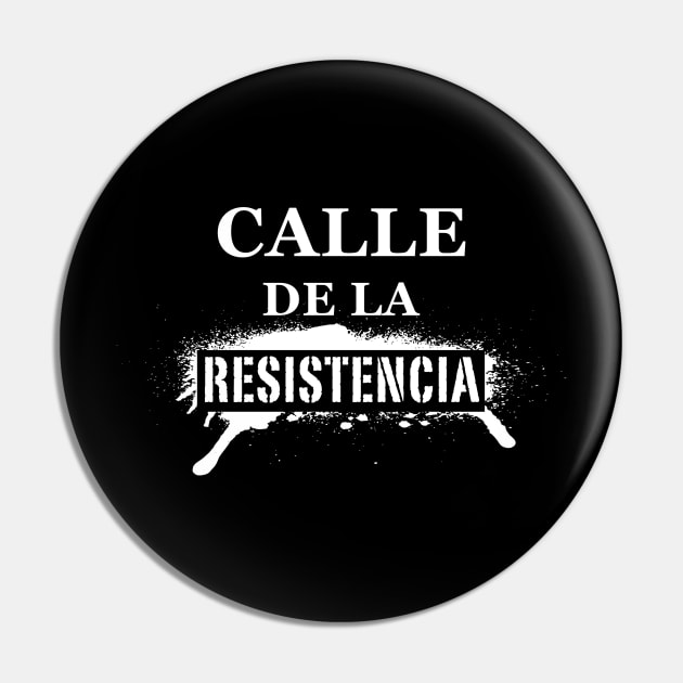 Calle De La Resistencia - Puerto Rico Calle Fortaleza Pin by PuertoRicoShirts