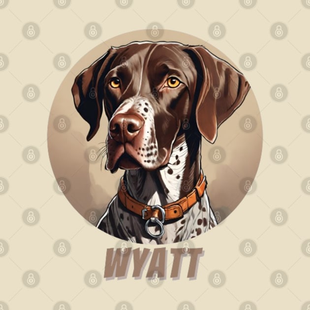 Wyatt the GSP by Alexander S.