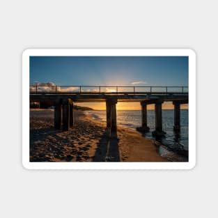 Dromana Pier, Romana, Mornington Peninsula, Victoria, Australia Magnet