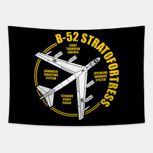 B-52 Stratofortress Strategic Bomber Tapestry