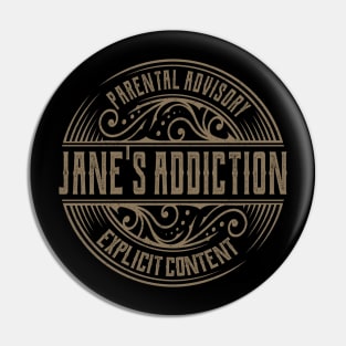 Jane's Addiction Vintage Ornament Pin