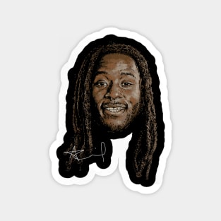 Alvin Kamara New Orleans Smile Magnet