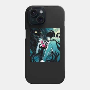 ...And The Man Clothed In The Moon Phone Case