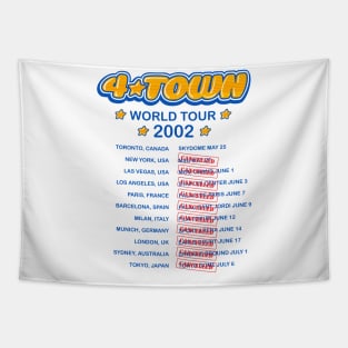 4TOWN cancelled tour T-shirt Tapestry