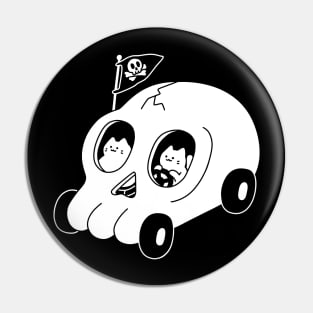 Skullmobile Pin