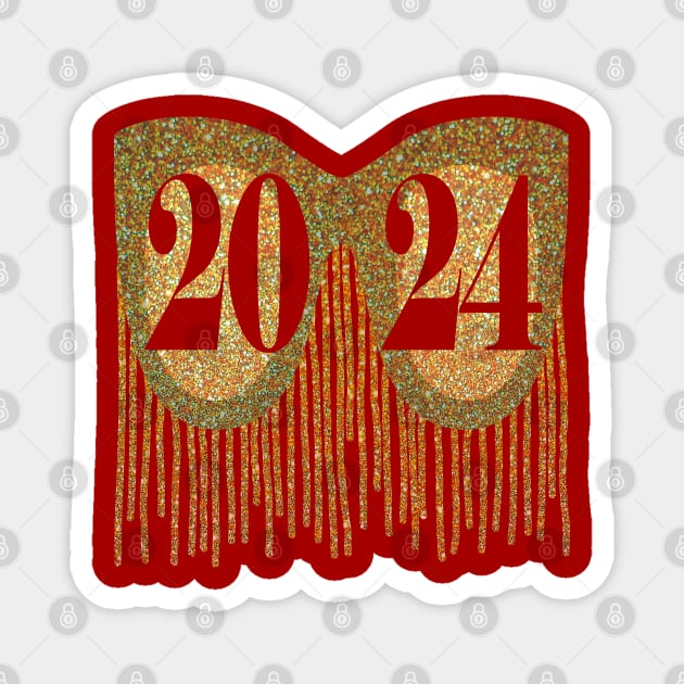 Happy New Year 2024 2024 full of good things Happy New Year 2024 TeePublic