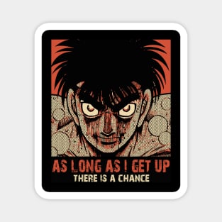 Ippo The Boxer quote Magnet
