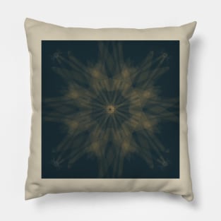 "Playful Harmony" - Abstract Flower Pattern Modern Art Contemporary Patterned Flower Artwork Digital Painting Pillow