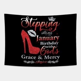 Stepping Into My January Birthday with God's Grace & Mercy Tapestry