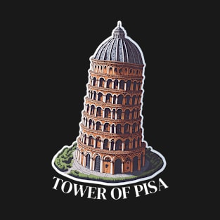 Tower of Pisa, Italy monument gift shop T-Shirt