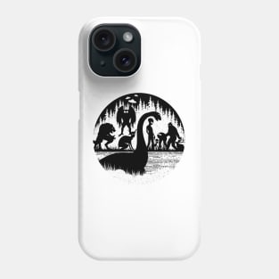 Cryptid Silhouette Phone Case