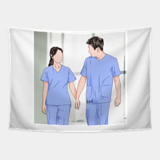 Doctor  Crush Tapestry