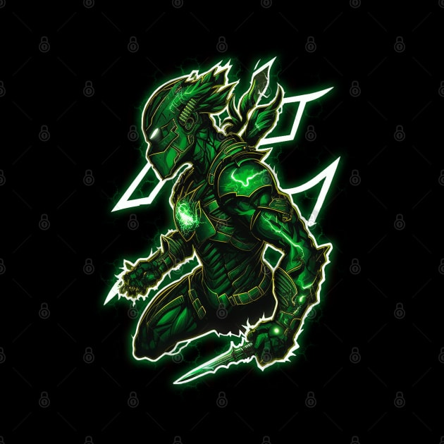 Green Lightning Ranger by Dandzo