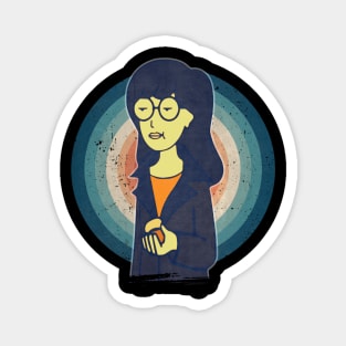 Graphic Daria Funny Gift Magnet