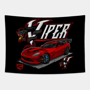 DODGE VIPER SRT 10 (RED) Tapestry