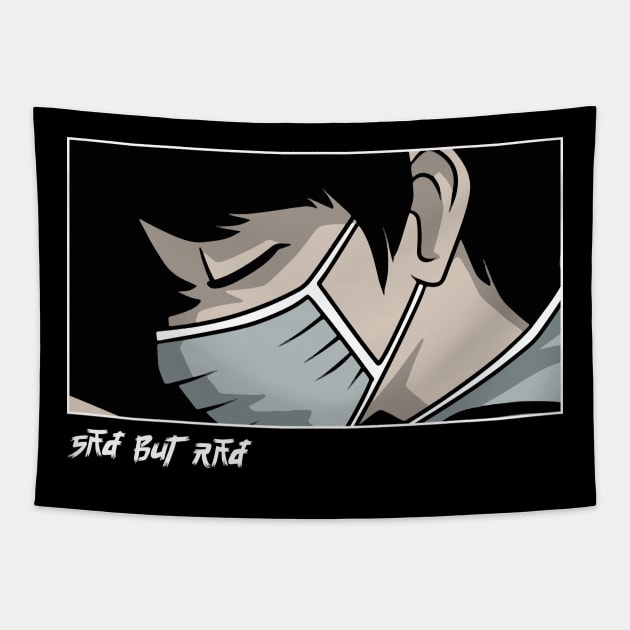 Sad But Rad Antisocial Japanese Aesthetic Dark Depression Tapestry by melostore