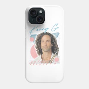 Kenny G / Retro Faded-Style Aesthetic Fan Art Design Phone Case