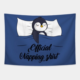 Sleeping Penguin 3 Tapestry