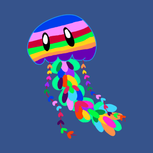 Rainbow jellyfish T-Shirt