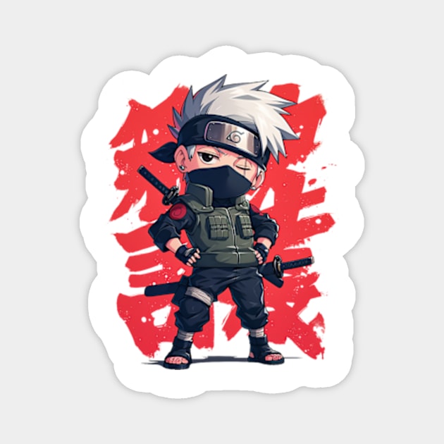 kakashi Magnet by peterdoraki