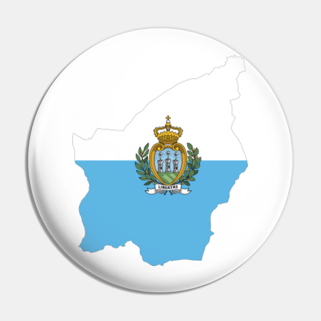 Limited Edition Exclusive San Marino Map Flag San Marino Map Flag Pin Teepublic