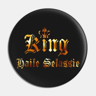 Haile Selassie Pin