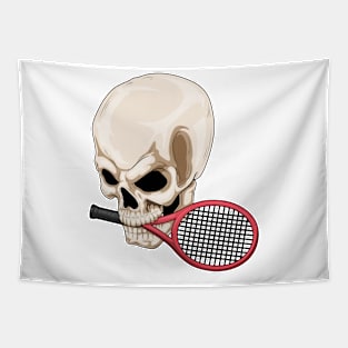 Skull Tennis Tennis racket Tapestry