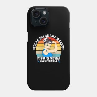 Ocular Melanoma   for the weak Awareness Phone Case