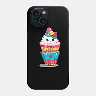 Rainbow Cupcake Phone Case