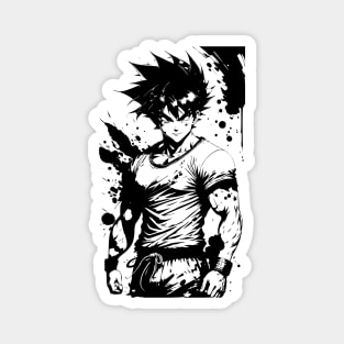 Fan Art Of Goku 03 Magnet