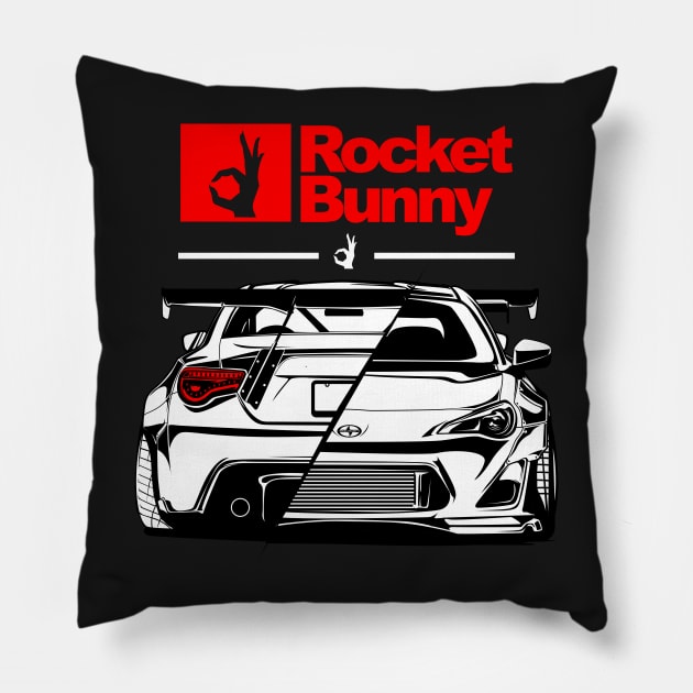 GT86/FRS Rocket Bunny Pillow by rizadeli