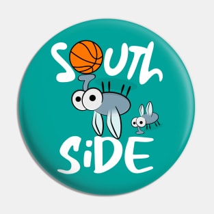 South Side Mosquitoes Basketball Squad Warmup Jersey Pin