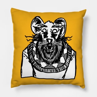 Old Rat Man Pillow