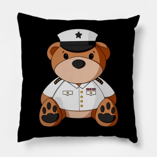 Marine Teddy Bear Pillow