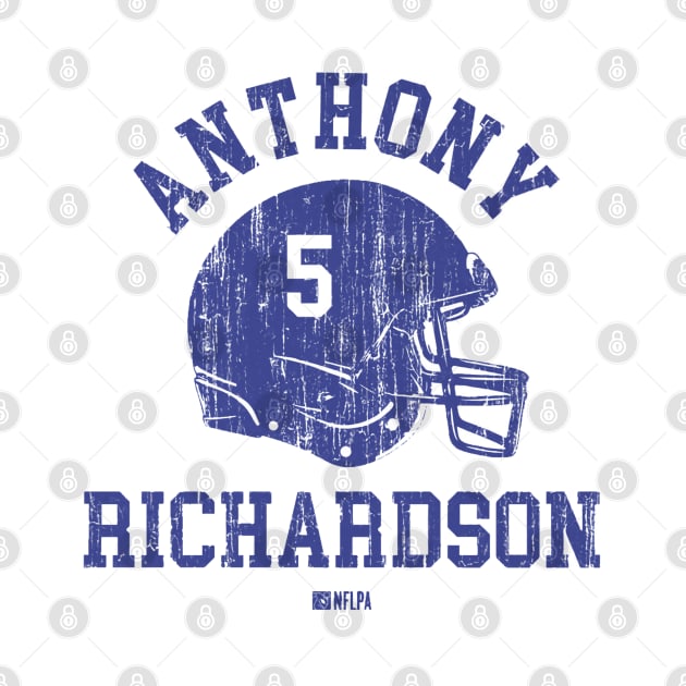 Anthony Richardson Indianapolis Helmet Font by TodosRigatSot