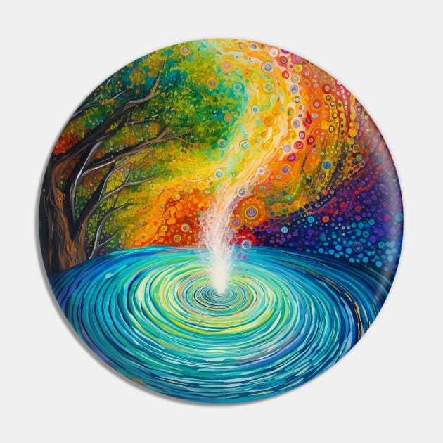 Enigmatic Depths: Delving into the Mystery of Waterfall Art Pin by Rolling Reality