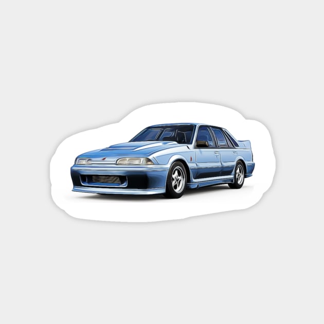 Holden VL Cartoon Magnet by Auto-Prints